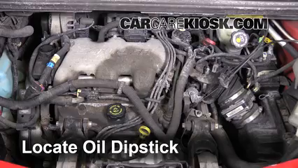 2001 Pontiac Aztek 3.4L V6 Oil Check Oil Level